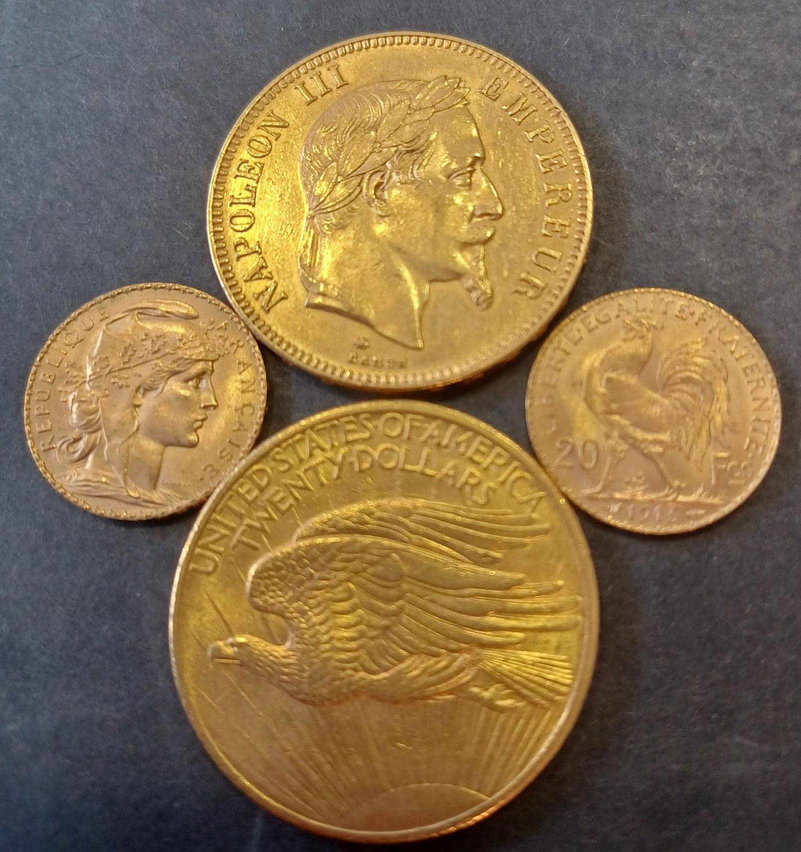 Vous voulez vous séparez de Louis d'or à Metz Moselle